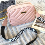 Weiyinxing New Messenger Bag for Women Trend Handbags Embroidered Camera Female Cosmetic Bag Fashion Ladies Crossbody Shoulder Bags