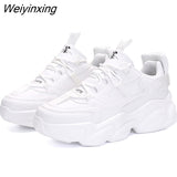 Weiyinxing Women Sneakers Black Shoes Woman 2023 New Arrival Dad Sneakers Sapatos De Mujer Adult Outdoor Chunky Chaussure Femme