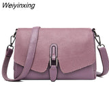 Weiyinxing Genuine Leather Cowhide Multilayer Women Messenger Bags Soft Women Crossbody Bag Designer Women Shoulder Quality Female Bag