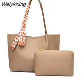 Weiyinxing Soft Leather Handbags Designer Retro Crossbody Bags for Women 2023 New Large Capacity Ladies Shoulder Messenger Bag Sac