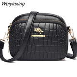 Weiyinxing Women Wallet HandBags New Vintage Crossbody Cowhide Cell Phone Shoulder Bag Genuine Leather Messenger Bags Fashion Daily Use For