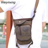 Weiyinxing Drop Leg Bag Outdoor Waist Pack for Men Women Tactical Military Motorcycle Bike Cycling Multi-Pocket Waist Fanny