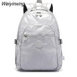 Weiyinxing Large Female Backpack for Teenage 2023 Mochilas Femeninas Women's School Back Packs Nylon Laptop Bagpack Elegant