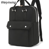 Weiyinxing Women Travel Backpack Water Repellent Anti-Theft Stylish Casual Daypack Bag with Luggage Strap & USB Charging Port Backpack