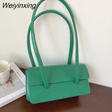 Weiyinxing Bags Designer Handbags For Women Korean Leather Simple Fashion Soft Summer Evening Women's Luxury Shoulder Bag Trend 2023