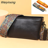 Weiyinxing Shoulder Bag for Women 2023 New High Quality Genuine Leather Messenger Bag Fashion Ladies Tote Bag Luxury Designer Handbag