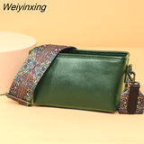 Weiyinxing Shoulder Bag for Women 2023 New High Quality Genuine Leather Messenger Bag Fashion Ladies Tote Bag Luxury Designer Handbag