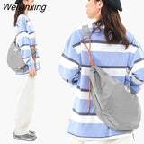 Weiyinxing Women Casual Nylon Big Tote Bag Lightweight Large Capacity Handbag Ladies Shopping Crossbody Bag