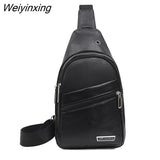 Weiyinxing Chest Fanny Pack For Women Belt Bag Light Reflective Crossbody Shoulder Messenger Bag Side Party Bag For Man Belt Pouch