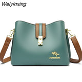 Weiyinxing Women Bags Designer Handbags Casual Leather Cowhide High Capacity Shoulder Crossbody Bags for Women 2023 The New Luxury Handbags