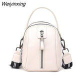 Weiyinxing Women Genuine Leathe Handbags Women's Bag High Quality Cowhide Shoulder Bags Fashion Luxury Female Messenger Tote bags