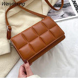 Weiyinxing Women's Bag Autumn Winter New 2023 Female Literary Single-Shoulder Bag Minority Design Cross-Body Bag Trend Women's Bag Bolsos