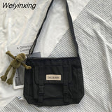 Weiyinxing Women Shoulder Bags Female Multifunctional Large Capacity Handbags Fashion Nylon Waterproof Crossbody Bags for Students Handbags