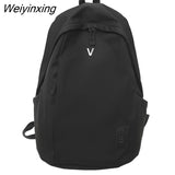 Weiyinxing Lady Waterproof High Capacity Book Backpack Girl Boy College Backpack Male Female Travel Bag Fashion Men Women Laptop Bag