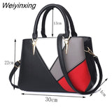 Weiyinxing New Fashion Bags for Women Luxury Designer Handbag Famous Brand Tote Bags for Women Leather Casual Ladies Shoulder Bags