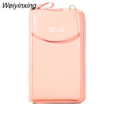 Weiyinxing Women's Small Crossbody Shoulder Bags PU Leather Female Cell Phone Pocket Bag Ladies Purse Card Clutches Wallet Messenger Bags