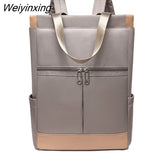 Weiyinxing Women Backpack Nylon School Bags Teenage Girl Shoulder Bags Female 2023 Backpack New Trend Female Backpack Fashion Casual