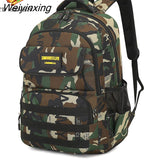 Weiyinxing Backpack Large Capacity 50L Outdoor Backpack Travel Mountaineering Bag Waterproof High Quality Camouflage Backpack