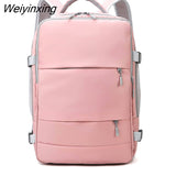 Weiyinxing Backpacks Female Outdoor Luggage Bag Women Travel Backpack Multifunction Large Capacity Sport Backpack Mochila Viaje