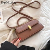 Weiyinxing Small Tote Bag 2023 Hit Spring PU Leather Crossbody Sling Bags Woman Designer Handbag Luxury Brand Shoulder Side Bag