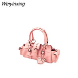 Weiyinxing FASHION Crocodile PU Leather Fashion Shoulder Bags for Women Luxury Designer Crossbody Bag Biker Style Bags for Women