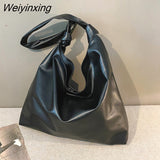 Weiyinxing color Style Shoulder Bags Women PU Leather Large Capacity Fashion New Casual Totes Soft Portable Messenger Handbags