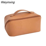 Weiyinxing Portable Storage Makeup Bag Large Travel Organizer Cosmetics Designer Bags Luxury Women Tote Toiletry Bathroom Pouch