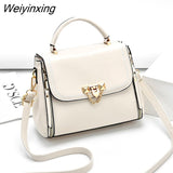 Weiyinxing New In Luxury Shoulder Bags for Women PU Leather Shopping Crossbody Bags Ladies Messenger Bags Chic Women's Tote Handbag