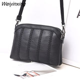 Weiyinxing Brand Women's Bag 2023 Trend Pu Leather Women Single-Shoulder Messenger Bag Fashion Designer Crossbody Purse Bag Bolsos