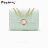 Weiyinxing Women's Bag 2023 Trend Flap Female Messenger Clutch Shoulder Bag Ladies Hand Bags Handbags Luxury Designer Handbag