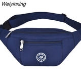 Weiyinxing Chest bag Nylon Waist Bag Women Belt Bag Men Fashion Colorful Bum Bag Travel Purse Phone Pouch Pocket hip bag