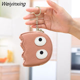 Weiyinxing Women Wallets Soft Genuine Leather Coin Bag Small Lovely Cowhide Wallets Card Holder Large Capacity Money Bag Portable Clutch