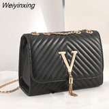 Weiyinxing for Women 2023 New Luxury Handbags Famous Brand Designer Shoulder Bag Female Messenger Crossbody Ladies Houlder Hand Bags