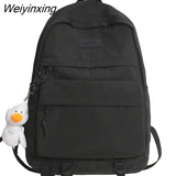 Weiyinxing Boy Girl Nylon Cute Backpack Laptop Waterproof Ladies Student Bag Male Female Travel Backpack Cool Women Men School Bags
