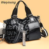 Weiyinxing Brand Leather Handbag Women Bags 2023 Luxury Large Capacity Ladies Shoulder Messenger Bag Designer Female Crossbody Tote