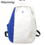 Weiyinxing Lady Waterproof High Capacity Book Backpack Girl Boy College Backpack Male Female Travel Bag Fashion Men Women Laptop Bag