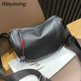 Weiyinxing Women Genuine Leather Shoulder Bags Brand High Quality Natural Cowhide Female Crossbody Bag Luxury Small Messenger Tote