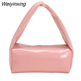 Weiyinxing Square Phone Bag 2023 Personality Casual Handbag Solid color one-shoulder messenger bag mini Totes Women Underarm Bag