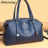 Weiyinxing Women Soft Leather Shoulder Bags Luxury Women's Bag High Quality Ladies Handbag Fashion Female Messenger Bag Large Tote Sac