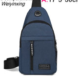 Weiyinxing Men'S Waist Bag Pack Messenger Bag Wallet Purse Reflective Sports Running Man Belt Pouch Canvas Designer Travel Shoulder Bag Man