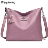 Weiyinxing Purse Ladies Handbags Sac a Main Designer Women Crossbody Bag Vintage Leather Shoulder Bags High Quality Messenger Bags