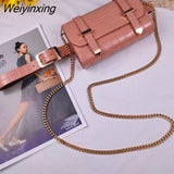 Weiyinxing Purse Leather Waist Belt Bag Women's Waist Pack Serpentine Belt Female Purs Pack Phone Pouch Casual Shoulder Packs