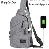 Weiyinxing Men'S Waist Bag Pack Messenger Bag Wallet Purse Reflective Sports Running Man Belt Pouch Canvas Designer Travel Shoulder Bag Man
