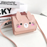 Weiyinxing Accessories Small Shoulder Bag Cute Rabbit Girls Small Crossbody Bags Cartoons Mini Coin Purse Handbags