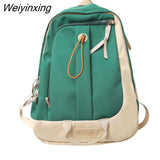 Weiyinxing Fashion Women Backpack Kawaii Girl Leisure Travel Bag Men Cool Rucksack Bookbag for Teenager Schoolbag Laptop Mochila Unisex