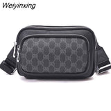 Weiyinxing single Multifunctional bag fashion Korean version men's bag fashion small bag mobile phone luxury designer handbag