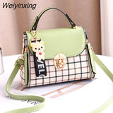 Weiyinxing Women's Fashion Crossbody Bags 2023 New Trend Square Tote Bag Female Messenger Shoulder Bag Clutches Luxury Designer Handbag