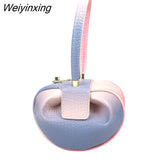 Weiyinxing a main Luxury Designer Handbag Women Small Round Design Leather Hand Bag For Women 2023 Fashion Bowling Bag Purse Clutches