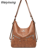 Weiyinxing Quality Purse Leather Luxury Handbags Women Shoulder Bags Designer Crossbody Bag for Women Bag Fashion Female Messenger Bag