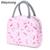 Weiyinxing Insulated Bag Lunch Box Lunch Bags For Women Portable Fridge Bag Tote Cooler Handbags Kawaii Food Bag for Work